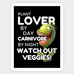 Venus Flytrap - Watch Out Veggies! Sticker